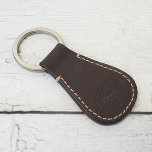 Dooney & Bourke Brown Leather Keychain